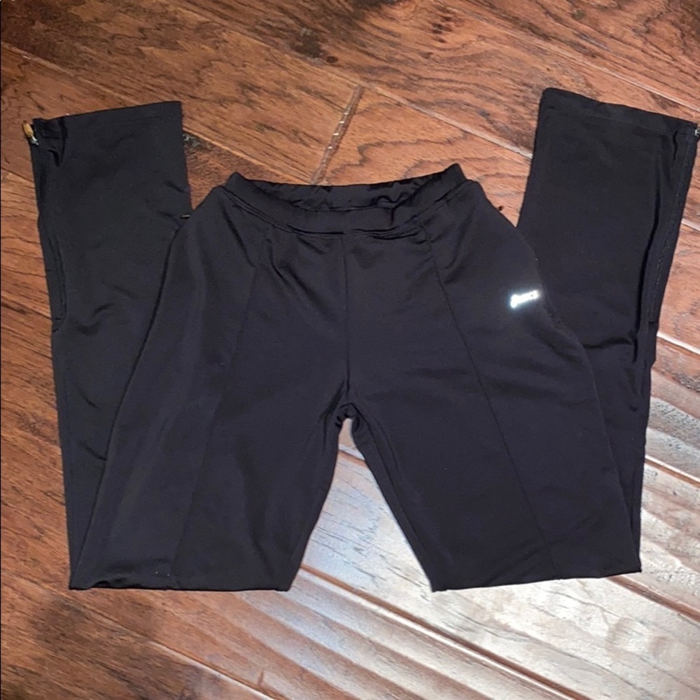 ASICS black workout pants XS​​